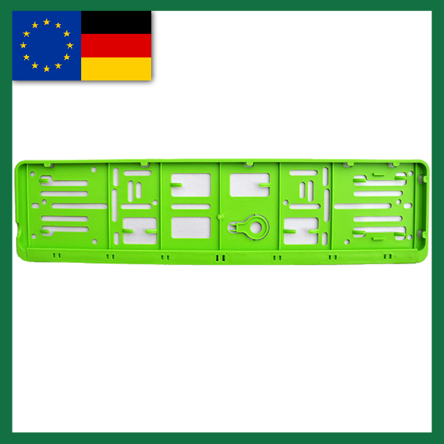 Wechselkennzeichen Rahmen – Farbe – Deutschland/EU – 520×110